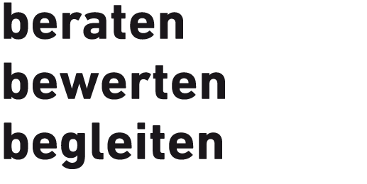 beraten bewerten begleiten